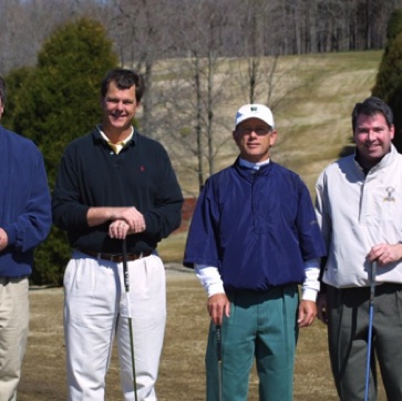 Brady, Nichols, Goodes and Bennett teamed up to win the Triad Golf Today Interclub Challenge in 2005